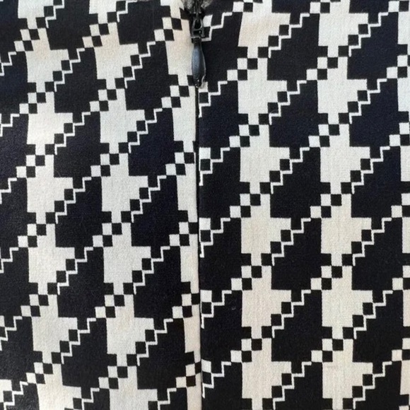 Zara Houndstooth Midi Sheath Dress - Picture 6 of 6
